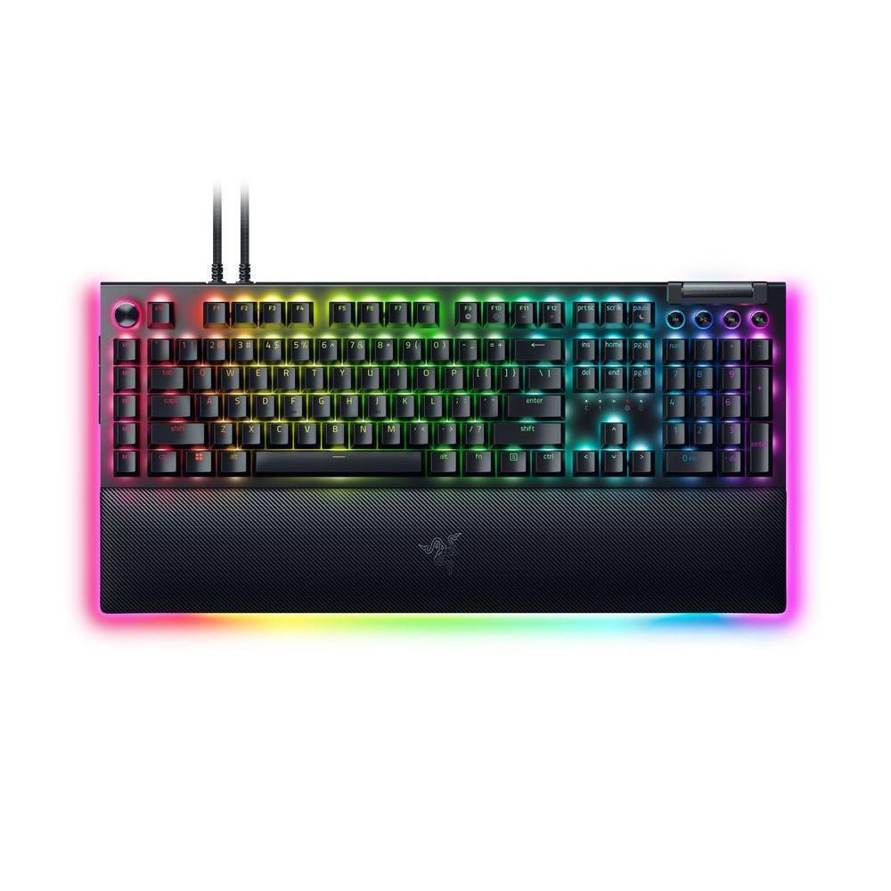 Teclado Gamer Razer Blackwidow V4 PRO,Switch Green,Layout US