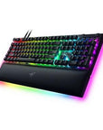 Teclado Gamer Razer Blackwidow V4 PRO,Switch Green,Layout US