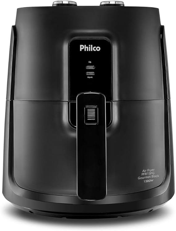 Fritadeira Airfry Pfr15pg Gourmet Black 4,4l 1500w Philco