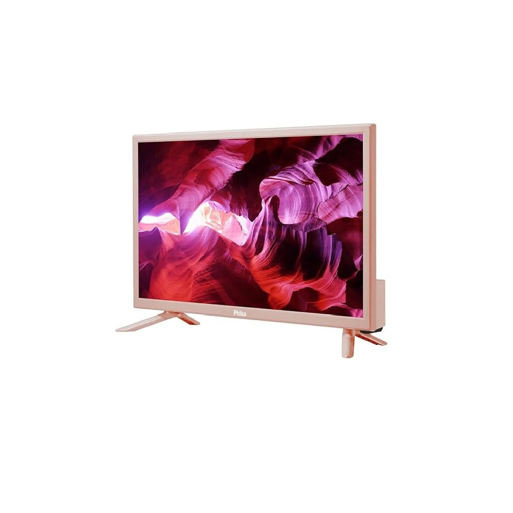 Tv Led Hd 24&#39;&#39; Ptv24n91dfrh 1 Hdmi 2 Usb Rosa Philco Bivolt