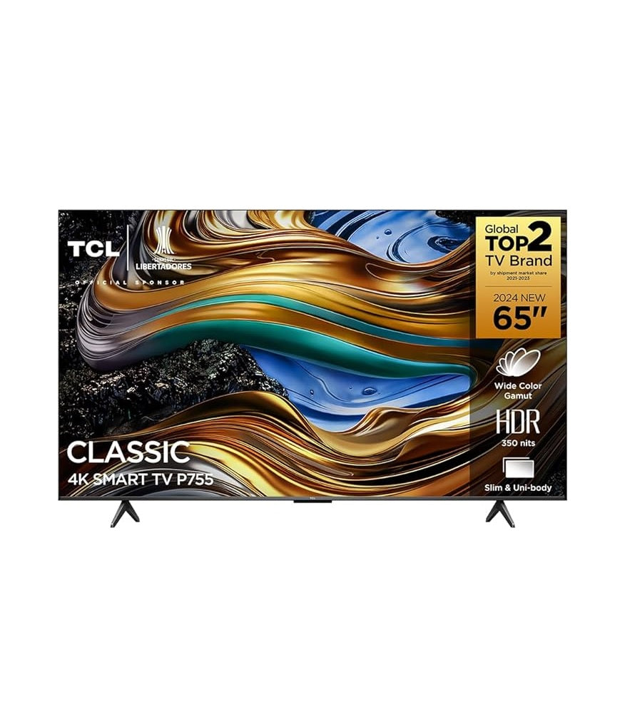 SMART TV 65” TCL LED P755 4K UHD GOOGLE TV