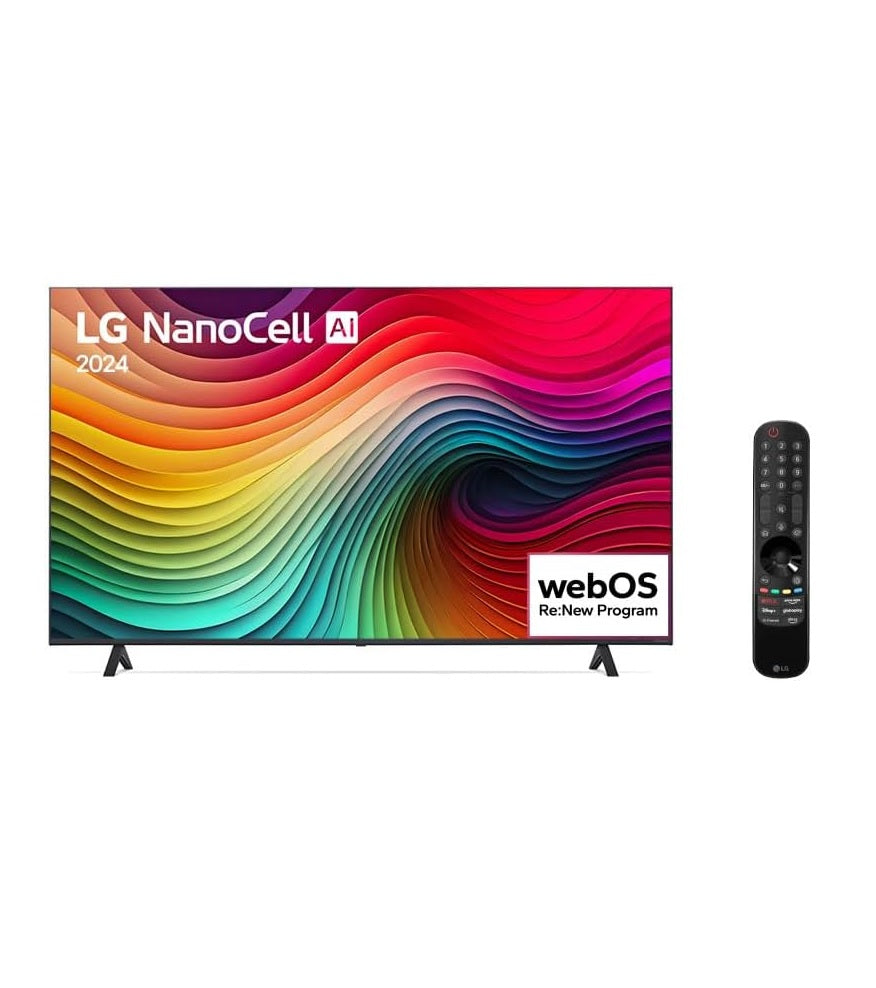 Smart Tv 4k 55 LG Nanocell 55nano80t Processador 5 Ger7 Ai