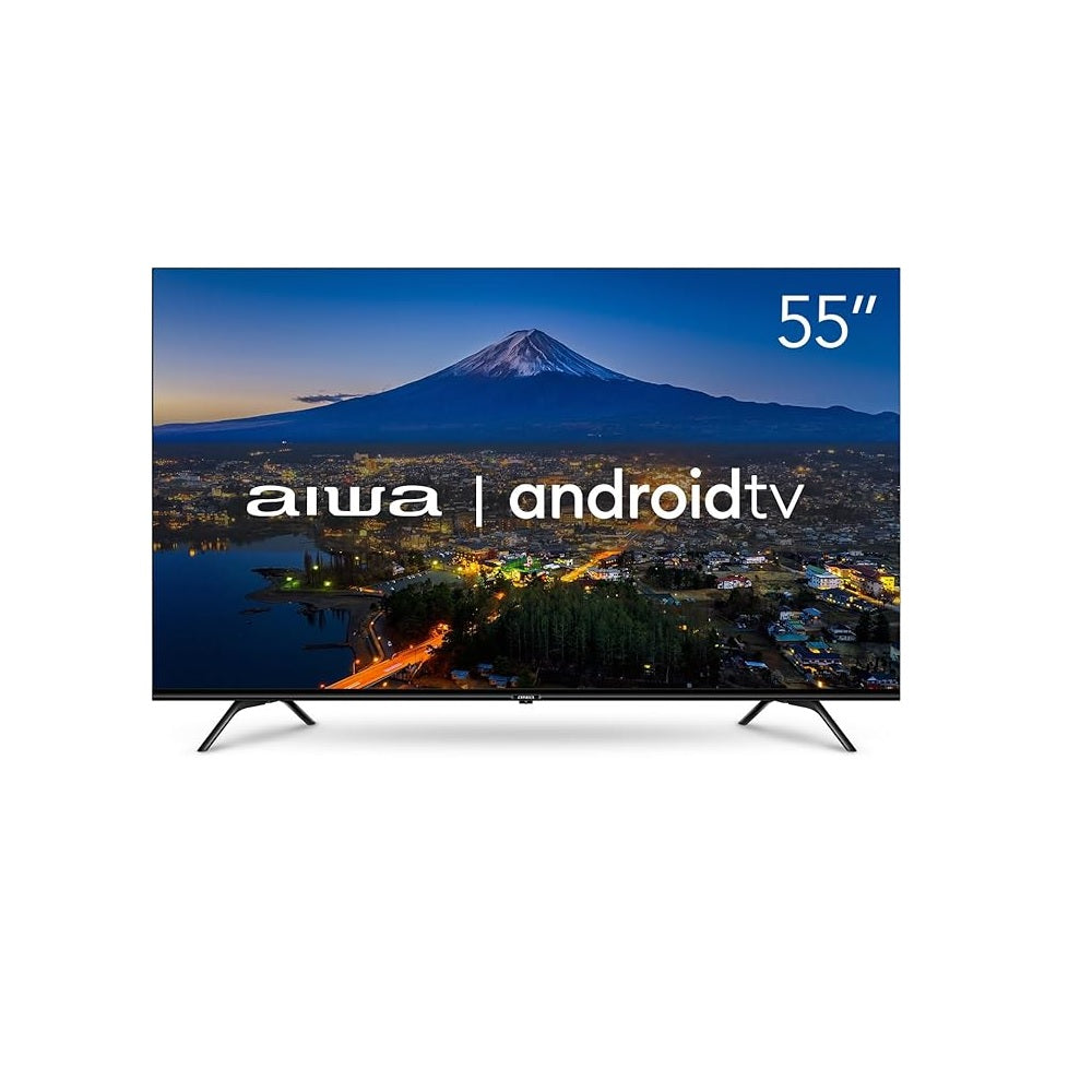 Smart Tv 55" AWS-TV-55-BL-01-A  Android Dolby 4K Aiwa