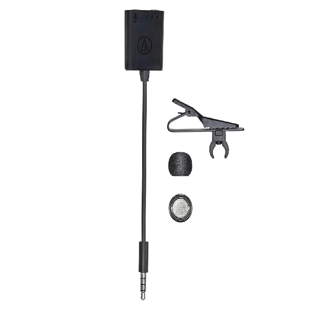 Microfone de lapela condensador omnidirecional - ATR3350XIS