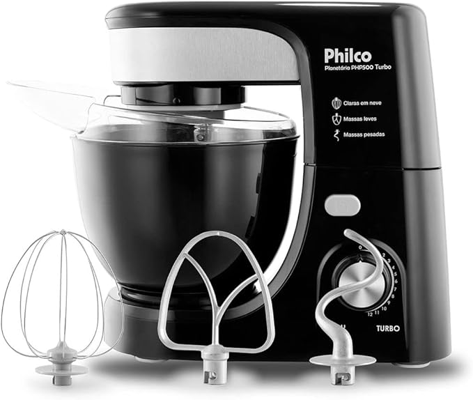 Batedeira Planetária Philco PHP500P Turbo 700W