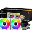 Water Cooler Brx Caf106 Rgb Intel/amd White