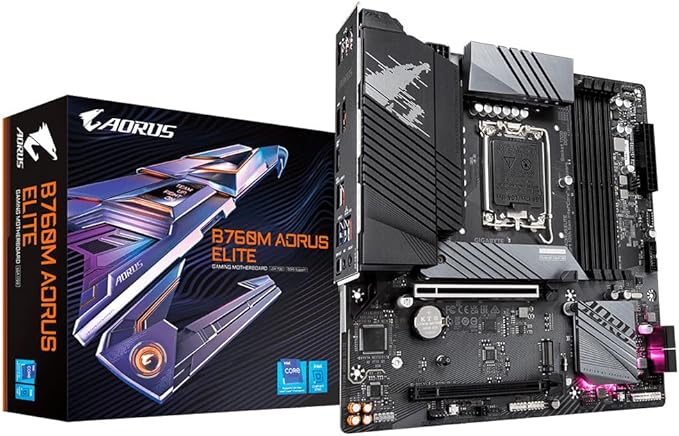 Placa mãe Gigabyte B760M Aorus Elite
