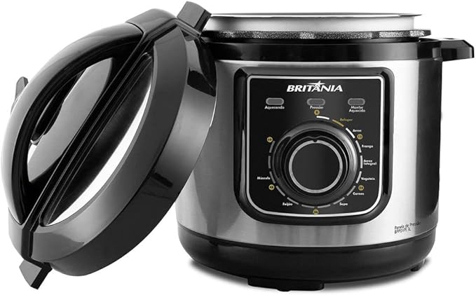 Panela de Pressão Britânia BPP01PI Multifuncional 3L - 127V