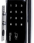 Fechadura Digital Fr400 Para Portas De Vidro Intelbras