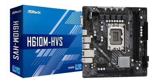 Placa Mãe Asrock H610M-HVS/ M.2 90-MXBJJ0-A0BAY1Z