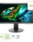 Monitor Led Acer E200q, 19,5 Polegadas, VGA, HDMI, Vesa,75HZ