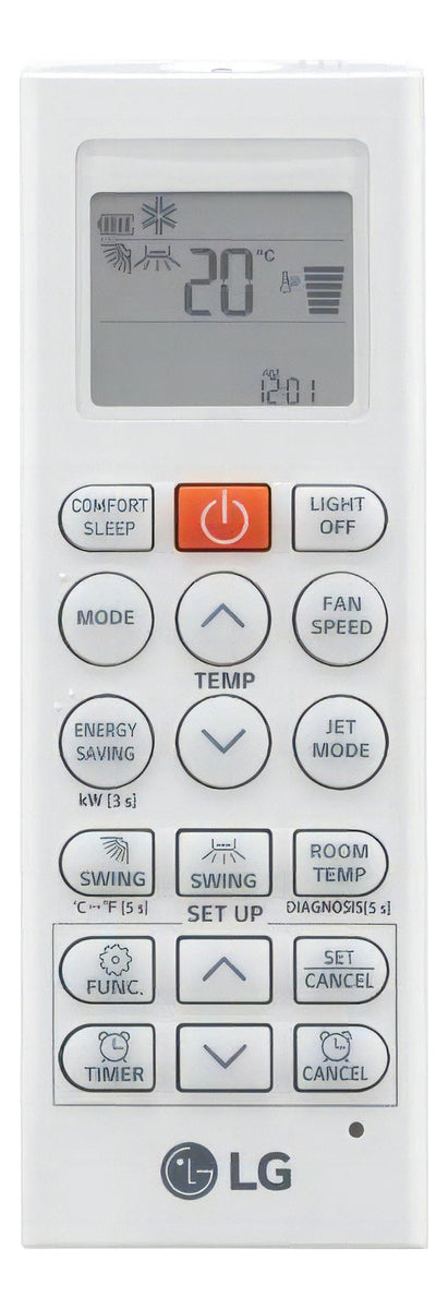 Ar Condicionado Hw LG Dual Inverter Voice 9.000 Btus Quente Frio R-32 Branco