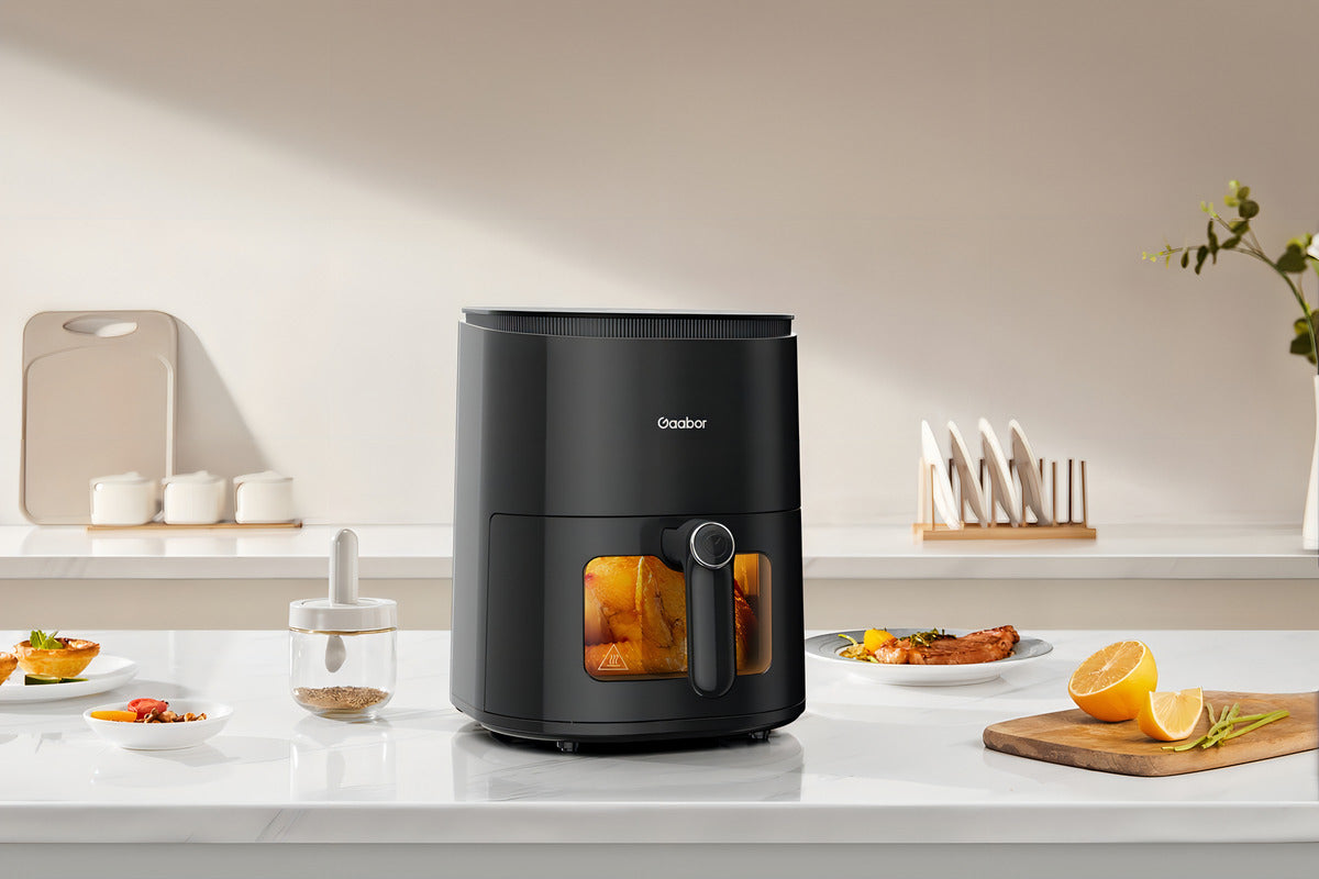 Fritadeira Elétrica Duo Digital 4,2l Af-45t02a, 220v Gaabor Preto 220v