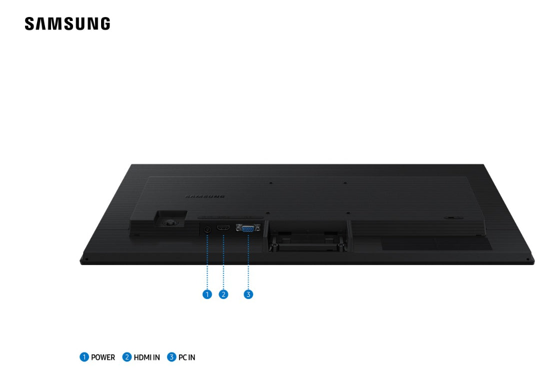 Monitor Gamer Samsung 24 Fhd,100 Hz, Hdmi, Vga,preto, S3