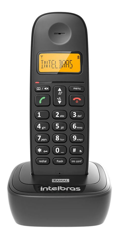 Telefone Sem Fio Ts 2512 Digital Com Ramal Adicional Preto