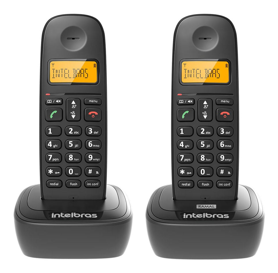 Telefone Sem Fio Ts 2512 Digital Com Ramal Adicional Preto