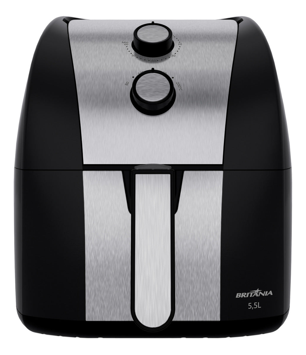 Fritadeira Air Fryer Britânia 5,5L 1500W Gold BFR51 220V