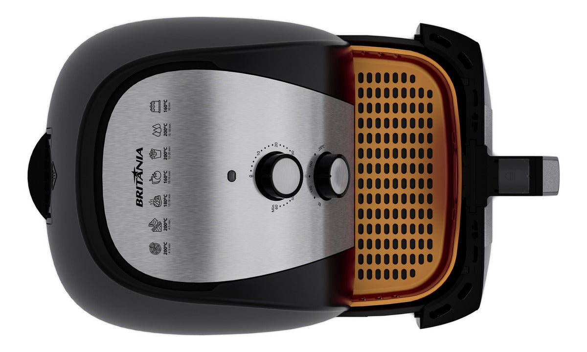 Fritadeira Air Fryer Britânia 5,5L 1500W Gold BFR51 220V