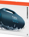 Caixa De Som Bluetooth Jbl Boombox 4 Azul Azul