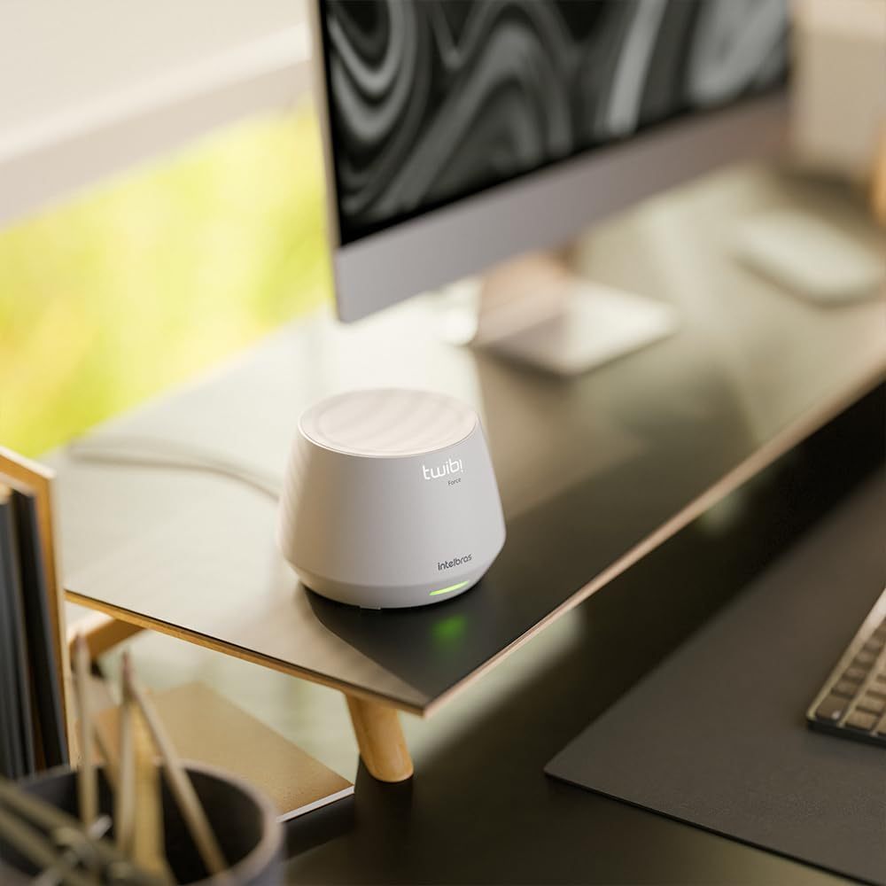 Conjunto Roteador Mesh Wifi 6 Intelbras Twibi Force Ax 2 Unidades