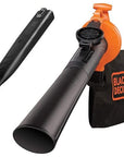 Soprador E Aspirador De Folhas Black+decker Bv25 Com Função Triturador 220v