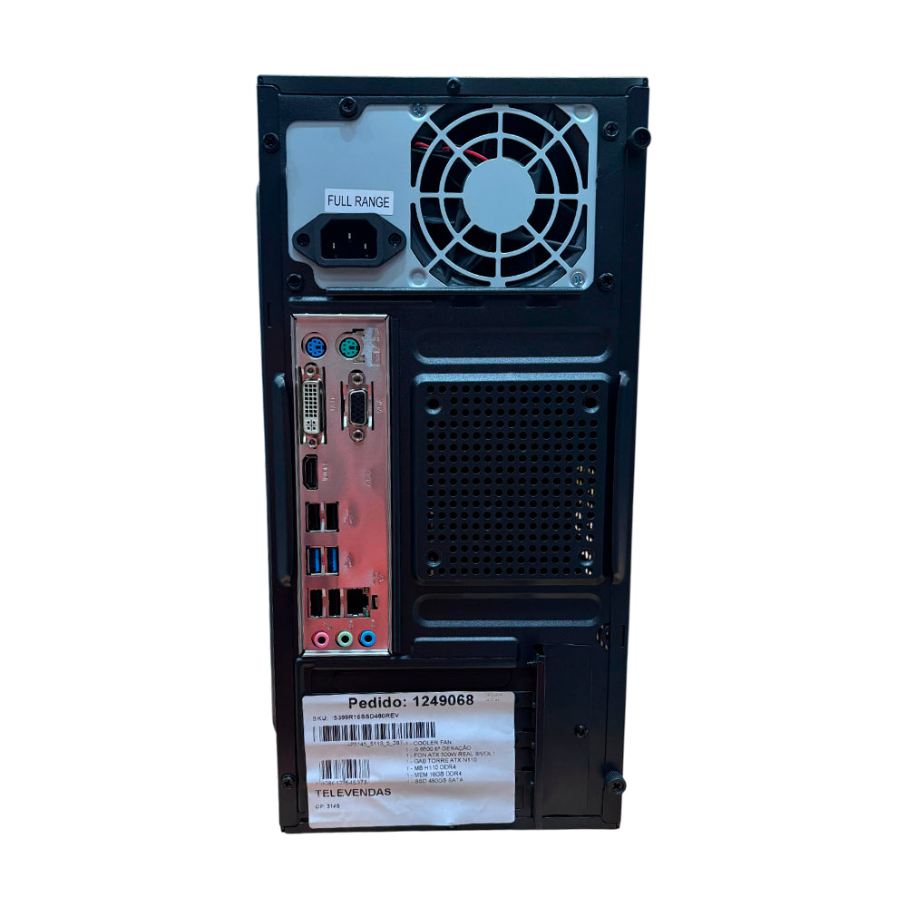 MICROCOMPUTADOR INTEL CORE I5 6500 16GB, SSD 480GB
