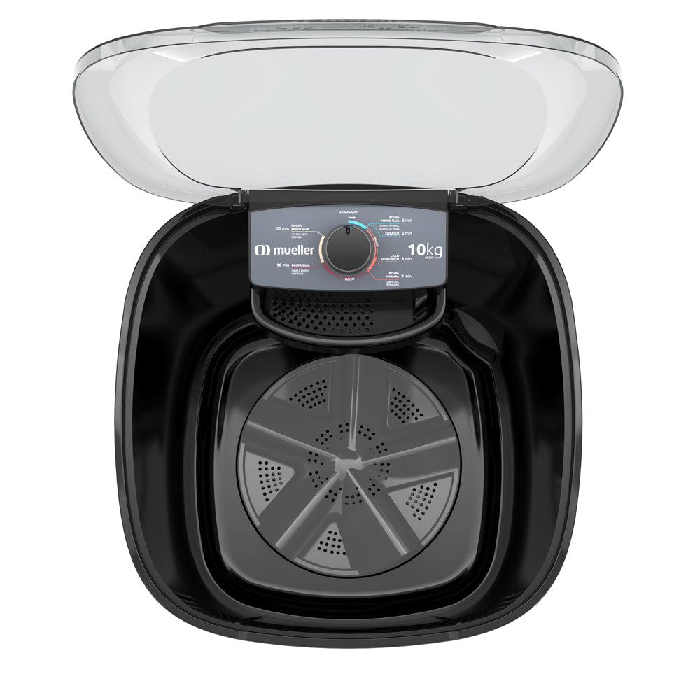 Lavadora Mlt10 Bpa6i Pto 60hz Cor Preto - 127v