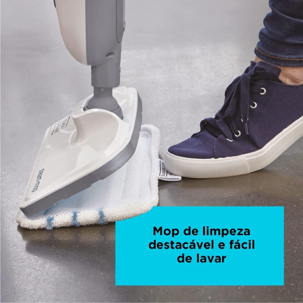 Vaporizador Piso 7 Em 1 Black+decker Vl1300br 127v 1200w Branco 127v