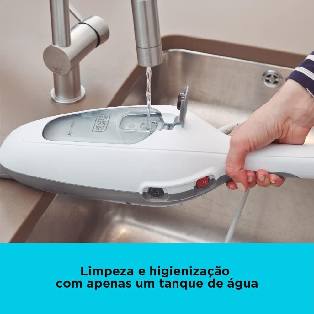 Vaporizador Piso 7 Em 1 Black+decker Vl1300br 127v 1200w Branco 127v