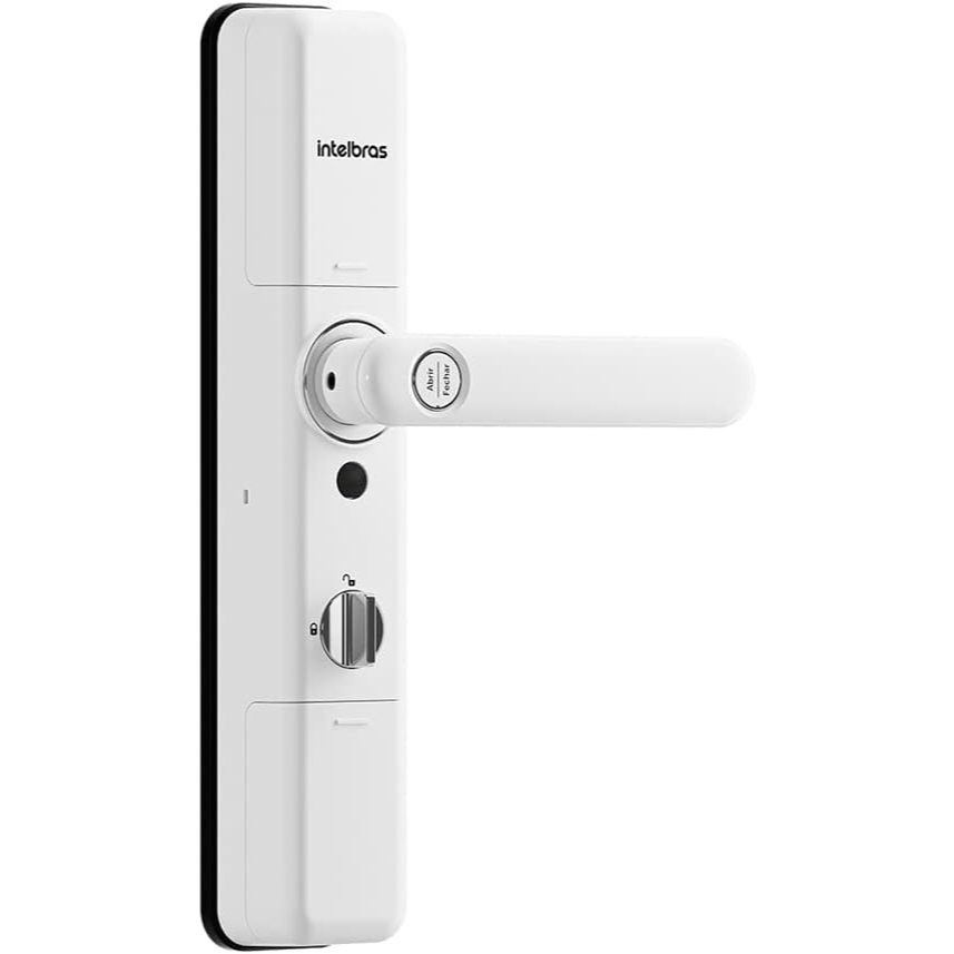 Fechadura Inteligente de Embutir com Biometria IFR 7000 Prata Intelbras