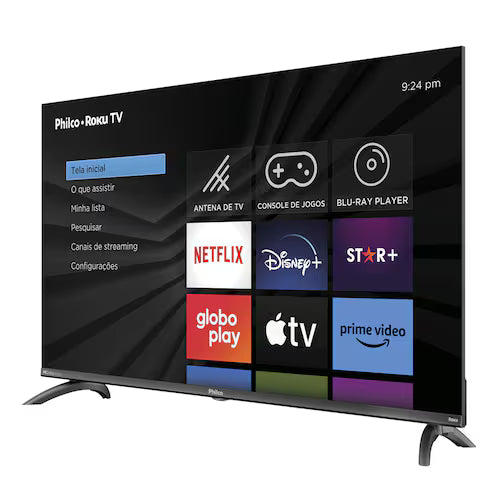 Smart TV 40" Philco Full HD LED PTV40M9GR2CGB Roku TV Dolby Áudio