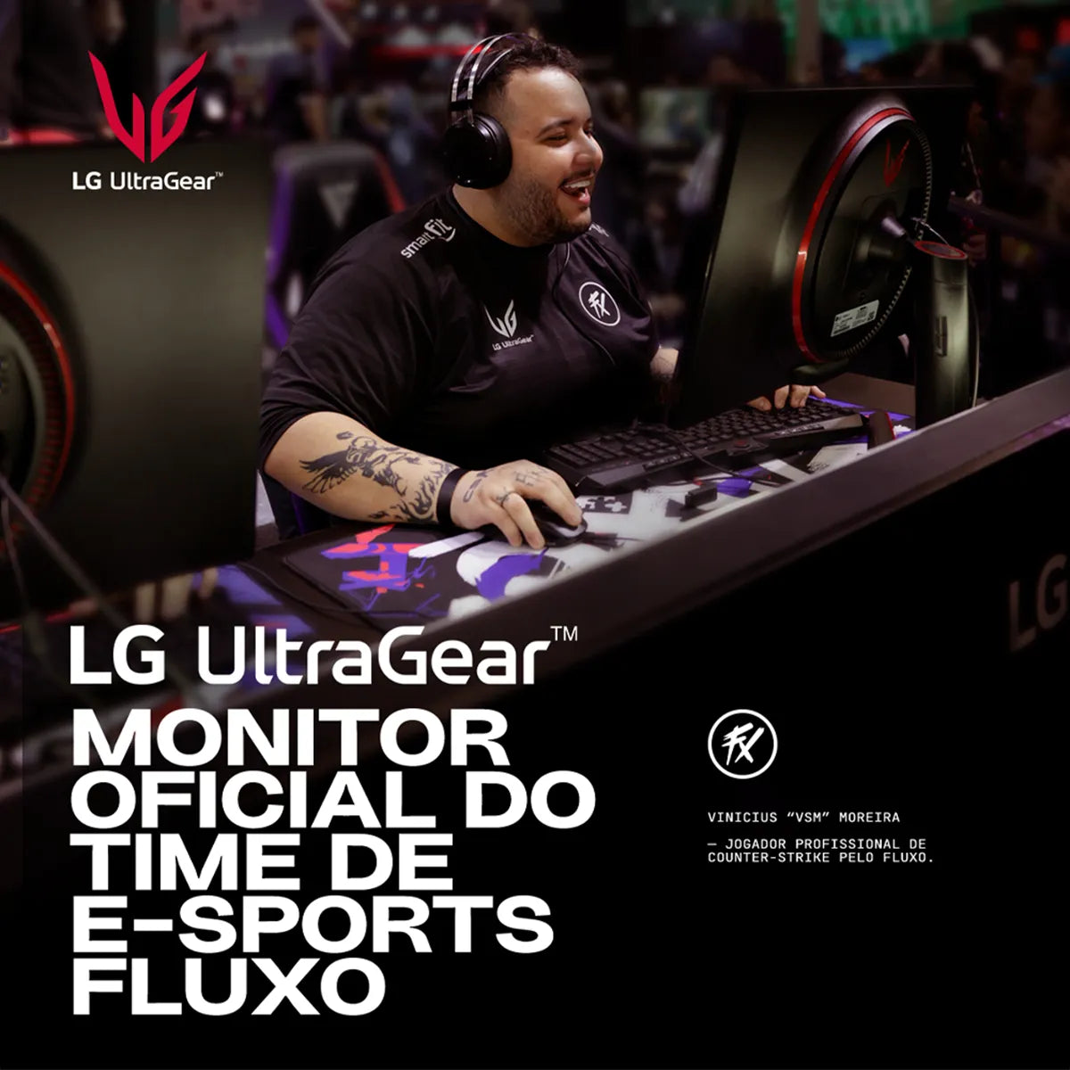 Monitor Gamer 34" LG Ultragear Curvo –Tela VA  34GP63A-B