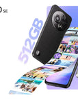 SMARTPHONE TCL 60SE 8GB RAM (+10GB) 512GB PRETO