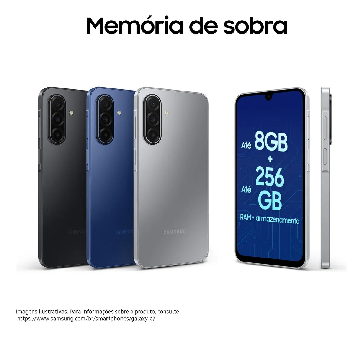 Smartphone Samsung Galaxy A17 5G, 128GB, 4GB, 50MP Tela 6.7&quot; - Preto