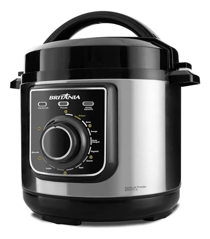 Panela de Pressão Britânia BPP01PI Multifuncional 3L - 127V