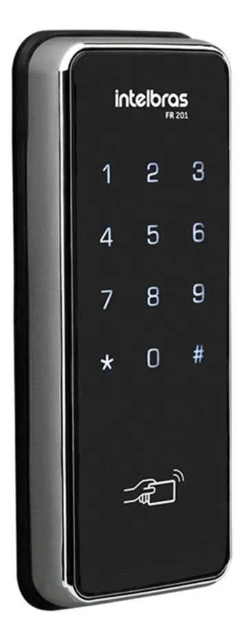 Fechadura De Sobrepor FR201 Preto Intelbras