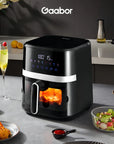 FRITADEIRA ELÉTRICA GAABOR 5,5L, VISOR DIGITAL,AF65T-BK01A,