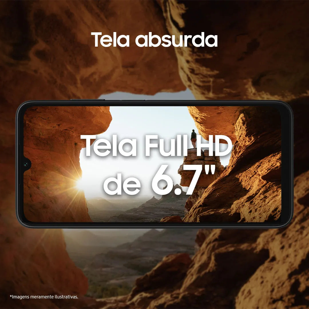 Smartphone Samsung Galaxy A05s 128GB 6GB RAM - Preto