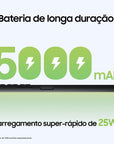 Smartphone Samsung Galaxy A05s 128GB 6GB RAM - Preto
