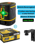 NIVEL LASER 20M RECARREGAVEL NLR020 VD