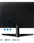 Monitor Gamer Samsung 24  Fhd 75hz Hdmi Vga Freesync Preto Série T350
