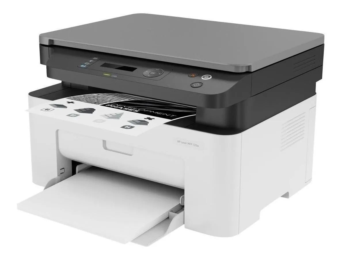 Impressora Multifuncional Monocromática Hp Laserjet Pro 135w Branco/preto 220v