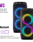 Caixa de Som PartyBox AIWA PB-01 BT