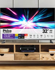 Smart Tv 32 Philco Led Roku Tv Hd Dolby Audio Bivolt P32CRA