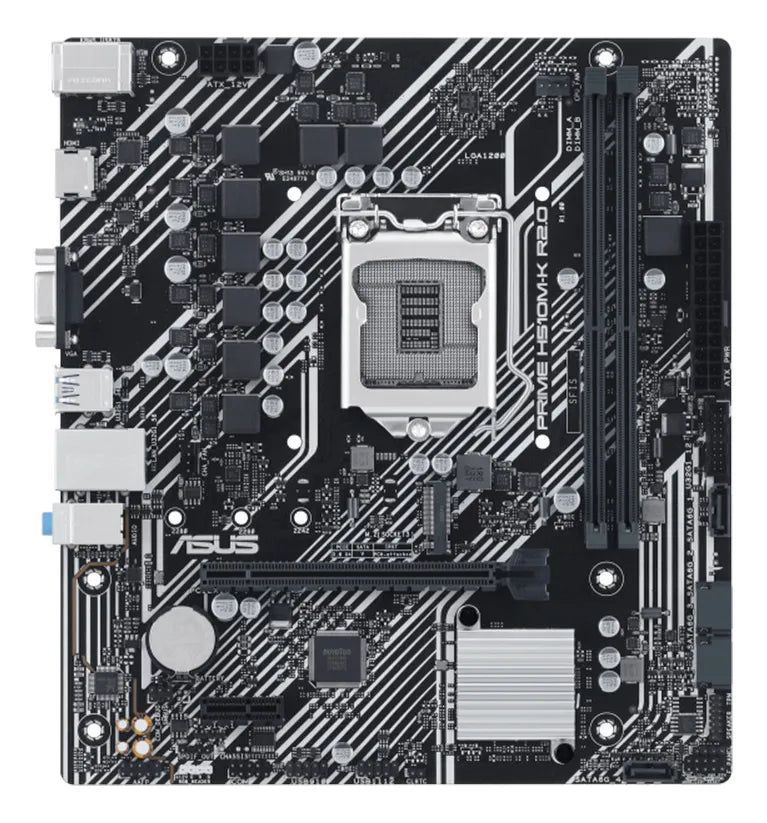 Placa Mãe Asus Prime H510m-k R2.0 Lga 1200 - 90mb1e80-m0eay0