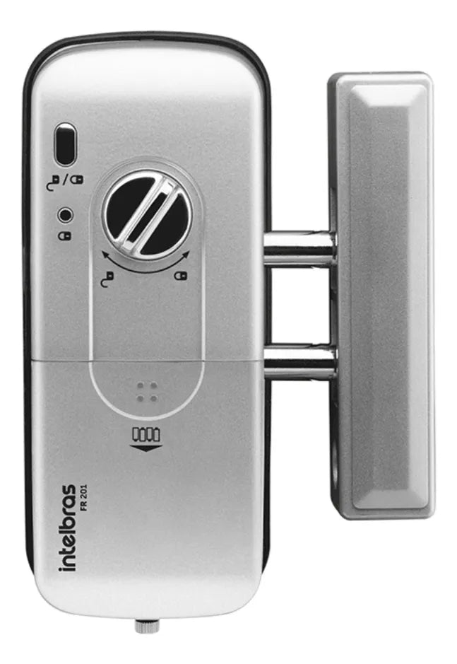 Fechadura De Sobrepor FR201 Preto Intelbras