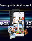 Smartphone Samsung Galaxy A05s 128GB 6GB RAM - Preto