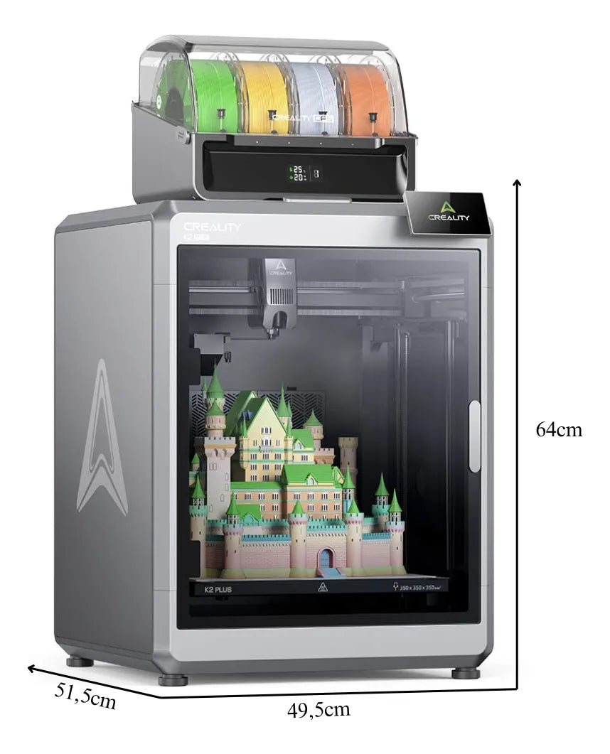 Impressora 3D Creality K2 Plus Combo 1202080024