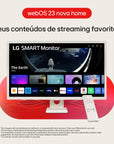 Monitor LG MyView Smart - Tela IPS de 32”, FHD, WebOS, ThinQ