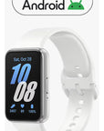 Samsung Smartwatch Galaxy Fit3 Prata, Pulseira Branca